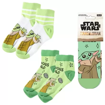 Star Wars: The Mandalorian Ankle socks 2-packs 38-45 product photo