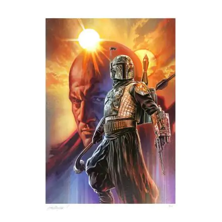 Star Wars: The Mandalorian Art Print Boba Fett: The Gunslinger 46 x 61 cm - unframed product photo