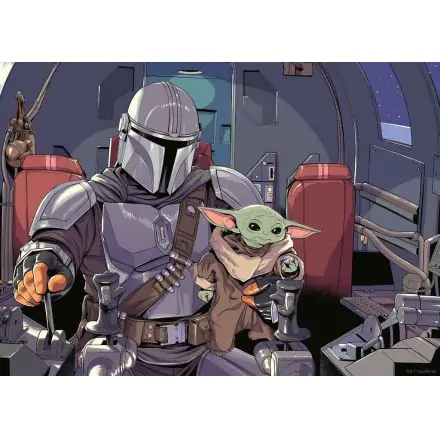 Star Wars The Mandalorian Jigsaw Puzzle Cartoon (1000 pieces) termékfotója