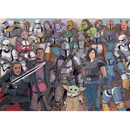 Star Wars The Mandalorian Challenge Jigsaw Puzzle Baby Yoda (1000 pieces) product photo