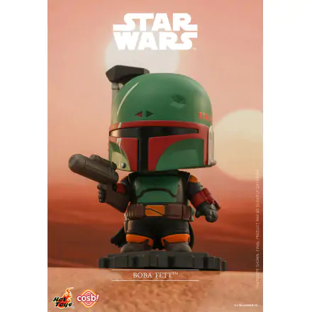 Star Wars: The Mandalorian Cosbi Mini Figure Boba Fett Black 8 cm product photo