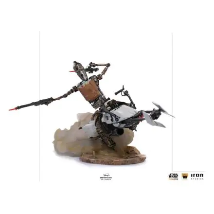 Star Wars The Mandalorian Deluxe Art Scale Statue 1/10 IG-11 & The Child 20 cm product photo