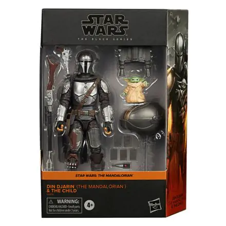 Star Wars The Mandalorian Din Djarin The Mandalorian and The Child set figures product photo