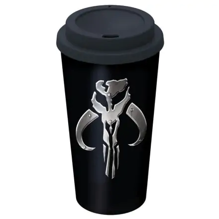 Star Wars The Mandalorian double wall coffee tumbler 520ml product photo