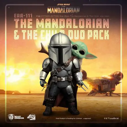 Star Wars The Mandalorian Egg Attack Action Action Figures The Mandalorian & The Child 7 - 17 cm product photo