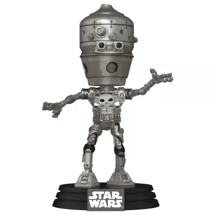 Star Wars: The Mandalorian Funko POP! Deluxe Vinyl Bobblehead Figure IG-12 with Grogu 17 cm product photo