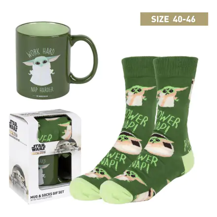 Star Wars: The Mandalorian Mug & Socks Set Grogu 40-46 product photo