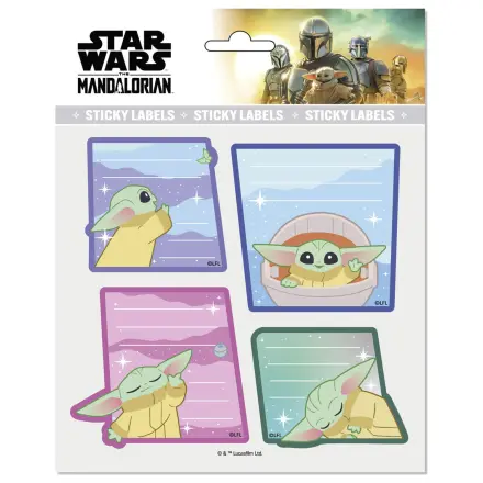 Star Wars The Mandalorian Grogu premium adhesive labels product photo