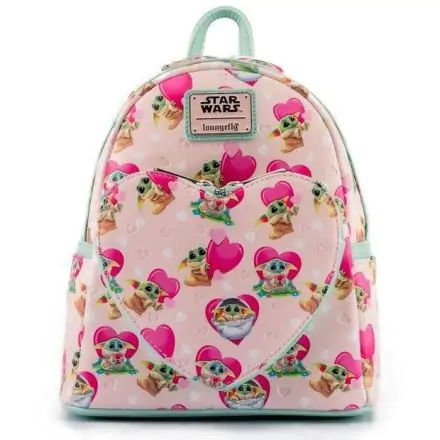 Star Wars The Mandalorian by Loungefly Backpack Grogu Valentines product photo