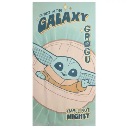 Star Wars The Mandalorian Grogu microfibre beach towel product photo