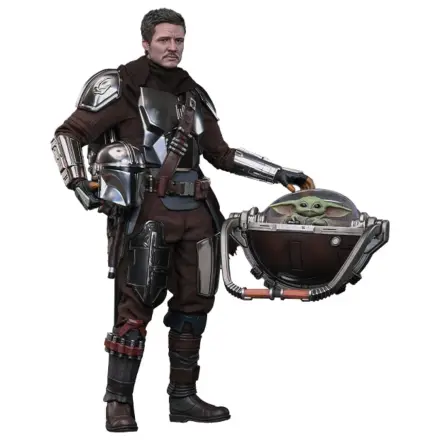 Star Wars: The Mandalorian & Grogu Movie Masterpiece Action Figure 1/6 The Mandalorian and Grogu (Deluxe Version) 31 cm product photo