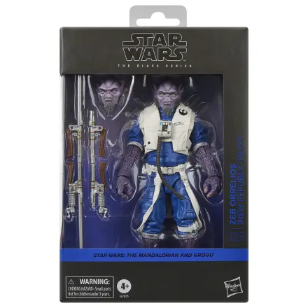 Star Wars The Mandalorian & Grogu Zeb Orrelios New Republic Pilot figure 15cm product photo