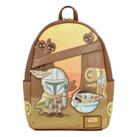 Star Wars: The Mandalorian by Loungefly Backpack Mini Mandalorian and Grogu product photo