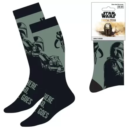 Star Wars: The Mandalorian Socks Mandalorian & Grogu 38-45  product photo