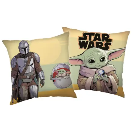 Star Wars The Mandalorian pillow, decorative pillow 40x40 cm product photo