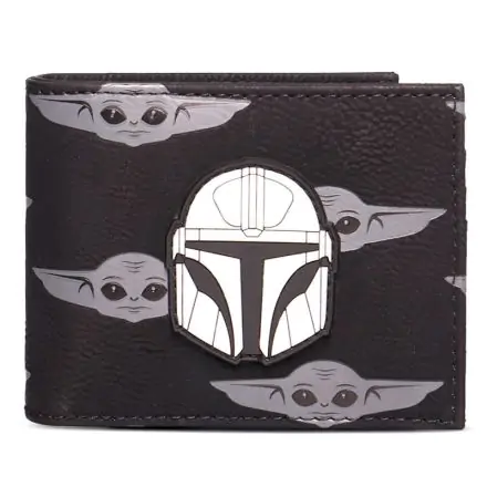 Star Wars: The Mandalorian Bifold Wallet Helmet product photo