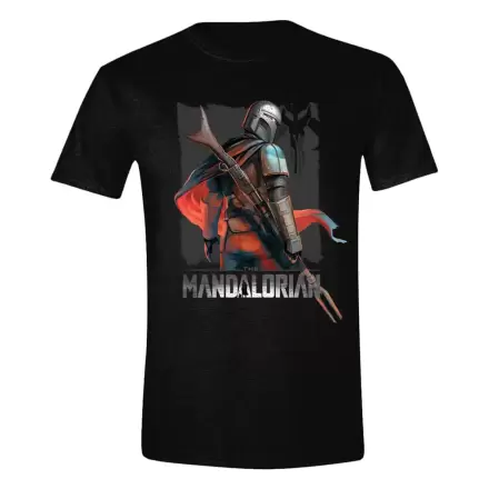 Star Wars The Mandalorian T-Shirt Mando Pose termékfotója