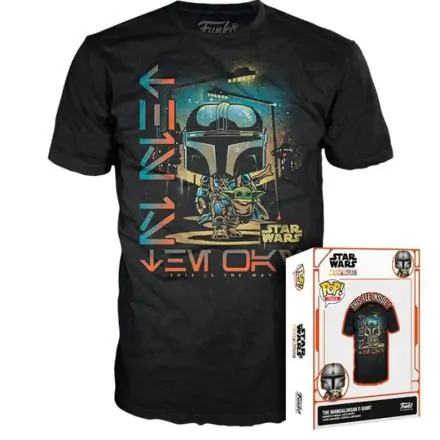 Star Wars The Mandalorian POP! Tees The Mandalorian t-shirt product photo