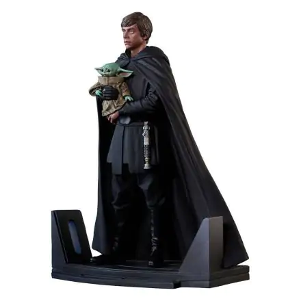 Star Wars: The Mandalorian Premier Collection 1/7 Luke Skywalker & Grogu 25 cm termékfotója