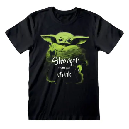 Star Wars The Mandalorian Stronger Than You Think t-shirt termékfotója