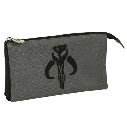 Star Wars The Mandalorian triple pencil case product photo