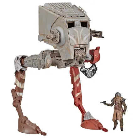 Star Wars The Mandalorian Vintage Collection Vehicle AT-ST Raider & Klatooinian product photo
