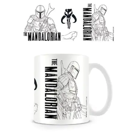 Star Wars The Mandalorian Mug Line Art termékfotója