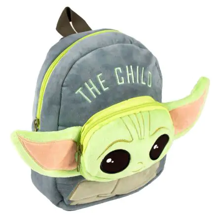 Star Wars The Mandalorian Yoda Child plush backpack 22cm product photo