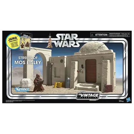 Star Wars Episode IV Vintage Collection Playset Streets of Mos Eisley with Jawa Action Figure product photo