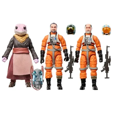 Star Wars The Vintage Collection Mandalorian pack 3 figures product photo