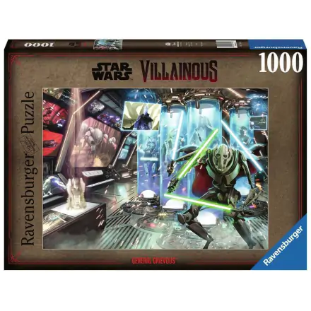 Star Wars Villainous Jigsaw Puzzle General Grievous (1000 pieces) product photo