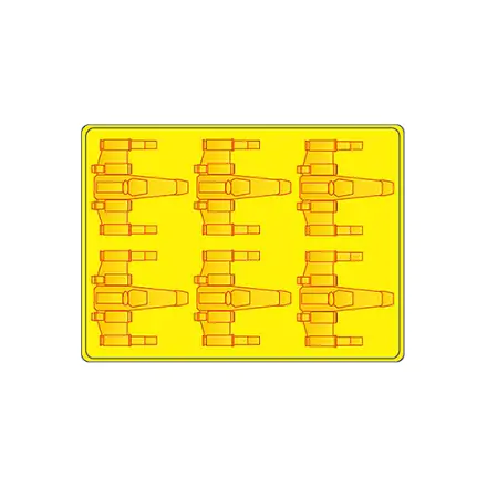 Star Wars Silicone Tray X-Wing Fighter product photo