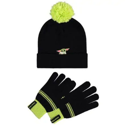 Star Wars Yoda hat and gloves set product photo