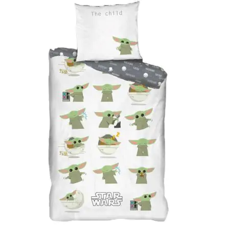 Star Wars Yoda The Child microfibre duvet cover bed 90cm product photo