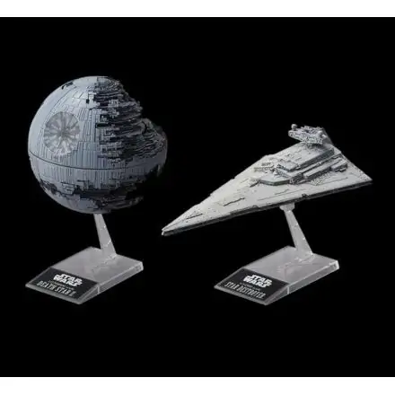 Star Wars Model Kit Death Star II & Imperial Star Destroyer product photo