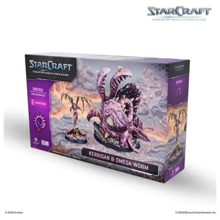 StarCraft TMG Hero Expansion Set Zerg: Kerrigan & Omega Worm product photo