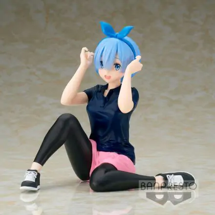 Starting Life in Another World Re:Zero Training Style Relax Rem figure 14cm product photo