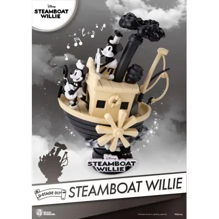 Steamboat Willie D-Stage PVC Diorama Mickey & Minnie 15 cm product photo