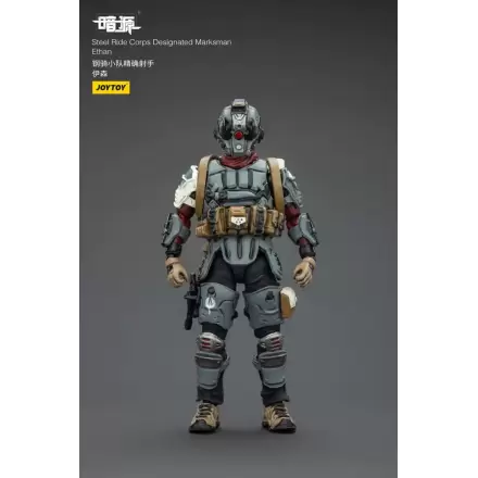 Steel Ride Corps Dark Source Action Figur Designated Marksman Ethan 7 cm product photo