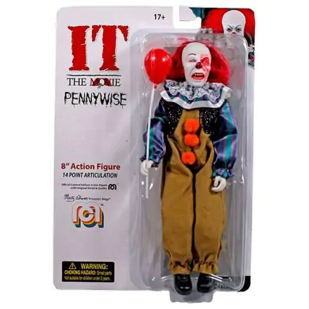 Stephen King's It 1990 Action Figure Burnt Face Pennywise 20 cm product photo