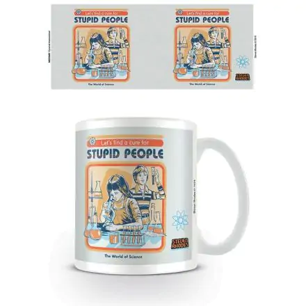 Steven Rhodes Mug Let's Find A Cure For Stupid People product photo
