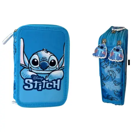 Stitch Abstract Filled Triple Decker Pencil Case product photo