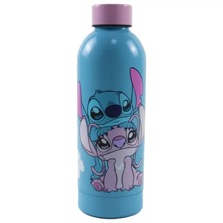 Stitch Alien 626 Stainless Steel Water Bottle with Screw Cap 530 ml product photo