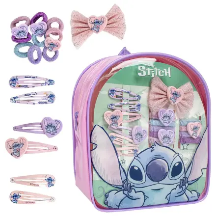 Stitch Alien Love Hair Accessory Set in Bag product photo