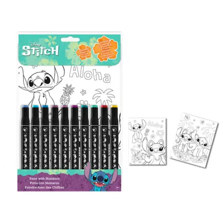 Lilo and Stitch Aloha coloring book with numbers product photo