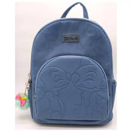 Stitch & Angel Fashion Duo Blue Corduroy Backpack product photo