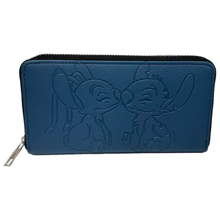 Stitch & Angel Fashion Duo Blue Wallet product photo