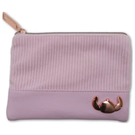 Stitch & Angel Pink Corduroy Fashion Duo Pouch Wallet product photo