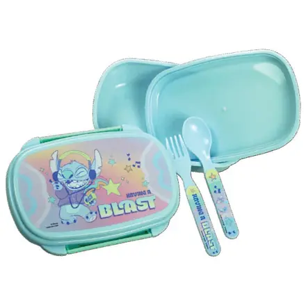 Stitch Blast Lunch Box + Cutlery Set product photo