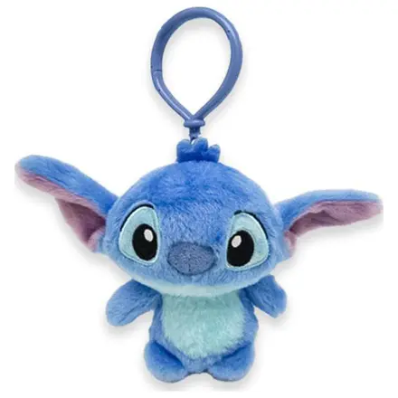 Stitch Blue 3D plush figure with hanger, bag charm 12 cm product photo